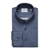 Emanuel Berg - Chemise manches longues Premium Quality Jersey - Modern Fit - Bleu Foncé
