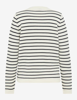 BRAX - Ann- Cardigan rayé de coton