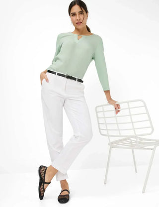 BRAX - Maron - Pantalon coton Chino Ultralight Supreme