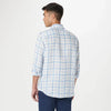 Bugatchi - Julian - Chemise de lin manches longues à carreaux Tattersall - LE CAPITAINE D'A BORD