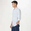 Bugatchi - Julian - Chemise de lin manches longues à carreaux Tattersall - LE CAPITAINE D'A BORD