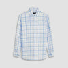 Bugatchi - Julian - Chemise de lin manches longues à carreaux Tattersall - LE CAPITAINE D'A BORD