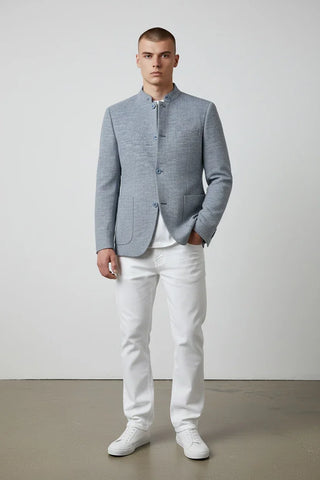 Digel - Elon - Veston Jersey de Coton Modern Fit