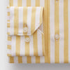 Emanuel Berg - Byron - Chemise manches longues à rayures Albini 4Flex - Modern Fit - Blanc/Jaune - LE CAPITAINE D'A BORD
