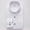 Emanuel Berg - Byron - Chemise manches longues unie Albini 4Flex - Modern Fit - Blanc - LE CAPITAINE D'A BORD