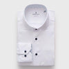Emanuel Berg - Byron - Chemise manches longues unie Albini 4Flex - Modern Fit - Blanc - LE CAPITAINE D'A BORD