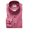 Emanuel Berg - Byron - Chemise manches longues unie Albini 4Flex - Modern Fit - Framboise - LE CAPITAINE D'A BORD