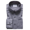 Emanuel Berg - Polo manches longues Premium Jersey Knit - Modern Fit - Gris - LE CAPITAINE D'A BORD