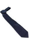 Hemley - Cravate de soie à pois - LE CAPITAINE D'A BORD
