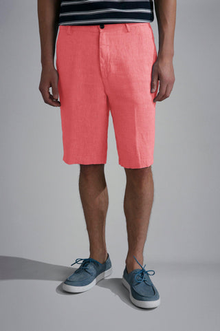 Paul & Shark - Bermudas 100% lin - LE CAPITAINE D'A BORD