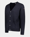 Paul & Shark - Cardigan à boutons de laine Cool Touch - LE CAPITAINE D'A BORD