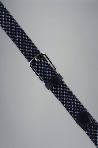 Paul & Shark - Ceinture tressée extensible avec garniture en cuir - LE CAPITAINE D'A BORD