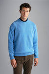 Paul & Shark - Chandail col rond de laine Shetland Eco-Wool - LE CAPITAINE D'A BORD