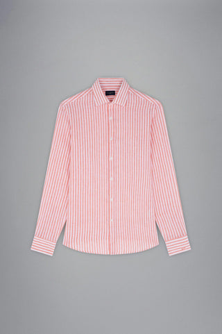 Paul & Shark - Chemise de lin manches longues à rayures - LE CAPITAINE D'A BORD