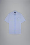 Paul & Shark - Chemise manches courtes à carreaux de coton Silver Collection - LE CAPITAINE D'A BORD