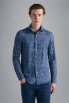 Paul & Shark - Chemise manches longues motif abstrait Performance - J Fit - LE CAPITAINE D'A BORD