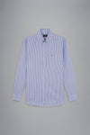 Paul & Shark - Chemise manches longues pied-de-poule coton Silver Collection - LE CAPITAINE D'A BORD