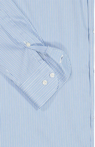 Paul & Shark - Chemise manches longues rayée Silver Collection - LE CAPITAINE D'A BORD