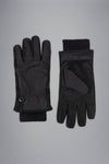 Paul & Shark - Gants de cuir et tissu Typhoon Platinum - LE CAPITAINE D'A BORD