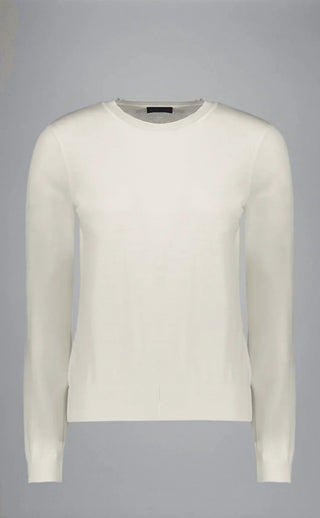 Paul & Shark Ladies - Chandail col rond de laine extra fine pour femme - LE CAPITAINE D'A BORD
