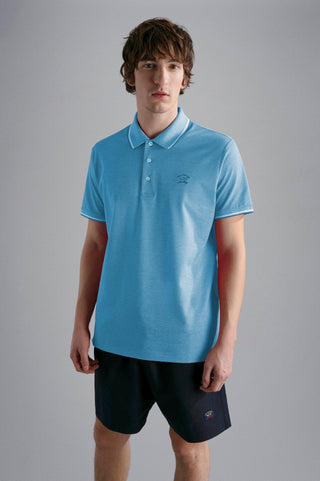 Paul & Shark - Polo manches courtes coton oxford - LE CAPITAINE D'A BORD
