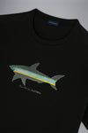 Paul & Shark - T-shirt manches courtes de coton Black Mamba "par Bixio" - LE CAPITAINE D'A BORD