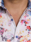 Robert Graham - Chemise manches courtes SPLASH OF COLOR - LE CAPITAINE D'A BORD
