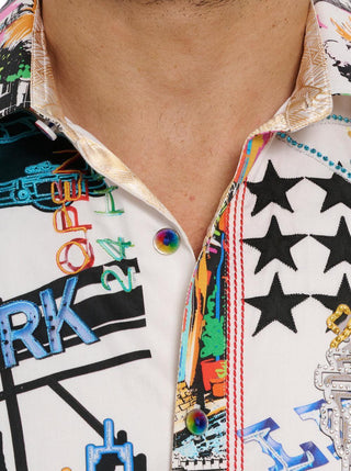 Robert Graham - Chemise SOSHARP NYC Édition Limitée - LE CAPITAINE D'A BORD