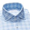 Emanuel Berg - Byron - Chemise manches longues à carreaux Albini 4Flex - Modern Fit - Bleu