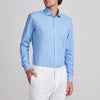 Emanuel Berg - Byron - Chemise manches longues à motifs Albini 4Flex - Modern Fit - Bleu