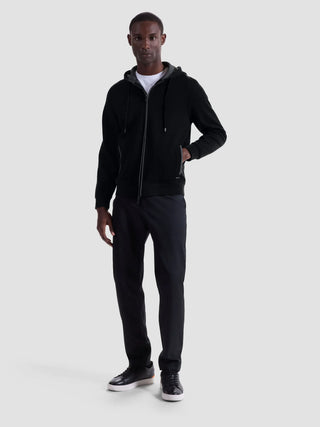 Bugatchi - Cardigan zip à capuchon