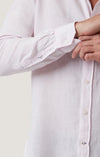 34 Heritage - Linen Chambray Shirt Pink