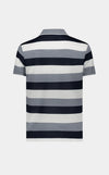 Paul & Shark - Polo rayé manches courtes coton piqué - LE CAPITAINE D'A BORD