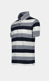 Paul & Shark - Polo rayé manches courtes coton piqué - LE CAPITAINE D'A BORD