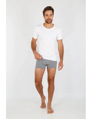 Armor-Lux - Boxer rayé de coton extensible - LE CAPITAINE D'A BORD