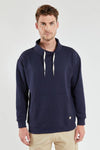 Armor-Lux - Chandail col montant uni pour homme - LE CAPITAINE D'A BORD