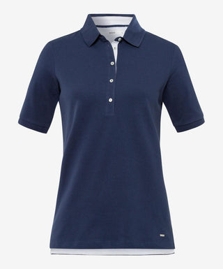 BRAX - Cleo - Polo manches courtes de coton extensible - LE CAPITAINE D'A BORD