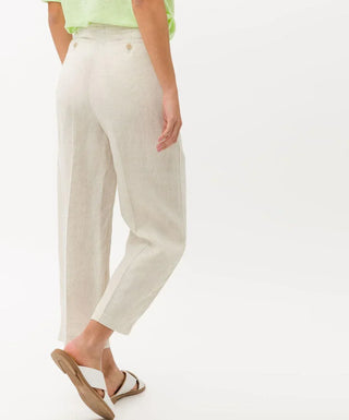 BRAX - Maine S - Pantalon Casual de Lin - Relaxed Fit - LE CAPITAINE D'A BORD