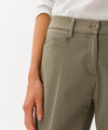 BRAX - Mara Sun - Pantalon capri de coton satin - LE CAPITAINE D'A BORD