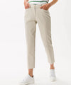BRAX - Mara Sun - Pantalon capri de coton satin - LE CAPITAINE D'A BORD
