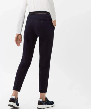 BRAX - Maron - Pantalon de Pull On Slim Fit - LE CAPITAINE D'A BORD