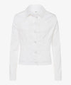 BRAX - Miami - Blouson de jeans extensible - Blanc - LE CAPITAINE D'A BORD