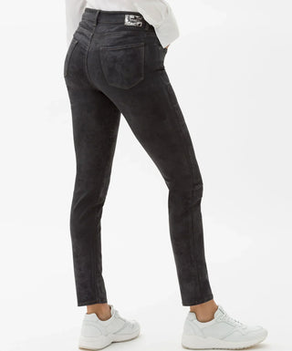 BRAX - Shakira - Pantalon de coton enduit Fashion Sensation - LE CAPITAINE D'A BORD