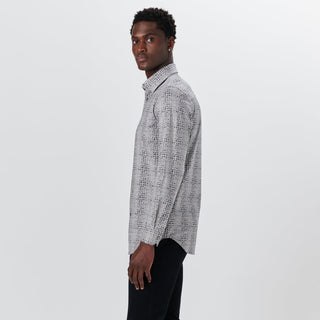 Bugatchi - Chemise manches longues à pois OoohCotton® - LE CAPITAINE D'A BORD
