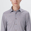 Bugatchi - Chemise manches longues à pois OoohCotton® - LE CAPITAINE D'A BORD