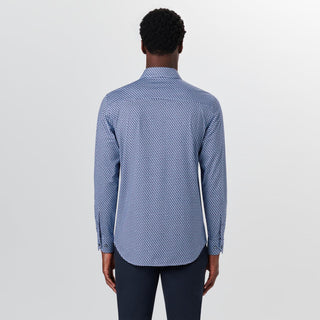 Bugatchi - Chemise manches longues avec chiens OoohCotton® - LE CAPITAINE D'A BORD