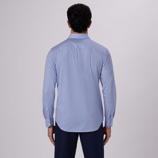 Bugatchi - James - Chemise manches longues parasols OoohCotton® - LE CAPITAINE D'A BORD