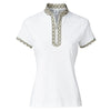 Daily Sports - Olivia Mesh Short Sleeve Polo Shirt - LE CAPITAINE D'A BORD