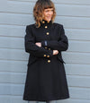 Brighton - Manteau long de laine pour femme - LE CAPITAINE D'A BORD - 1