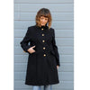 Brighton - Manteau long de laine pour femme - LE CAPITAINE D'A BORD - 2